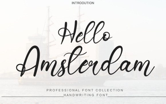 Hello Amsterdam Script Font