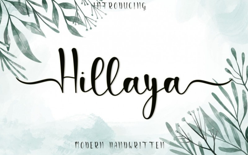 Hillaya Script Font