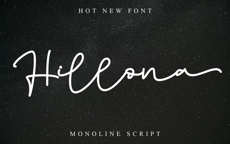 Hillona Handwritten Font