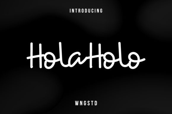 Hola Holo Handwritten Font