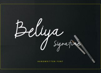 Beliya Handwritten Font