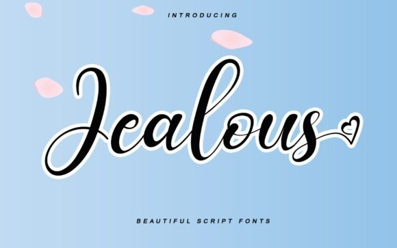 Jealous Script Font