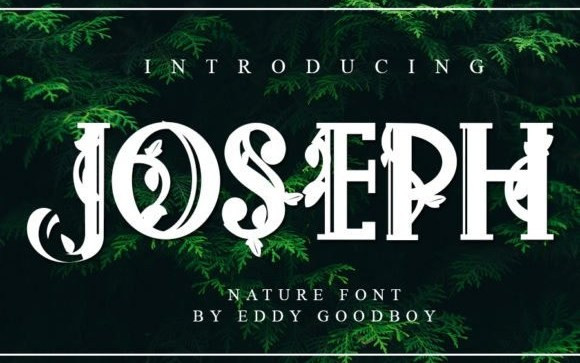 Joseph Display Font