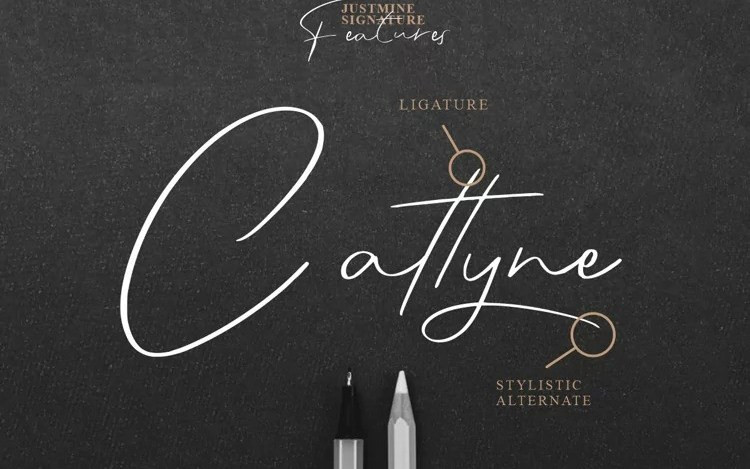 Justmine Handwritten Font