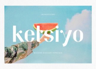 Ketsiyo Sans Serif Font