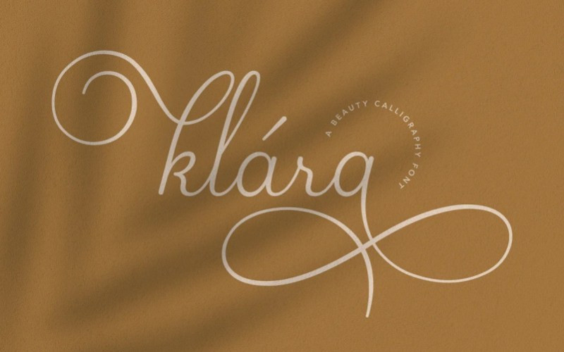 Klara Calligraphy Font