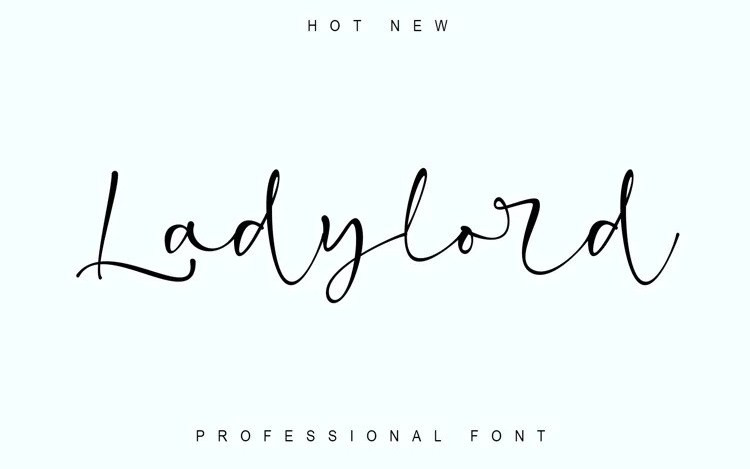 Ladylord Script Font