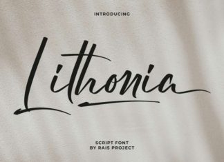 Lithonia Script Font