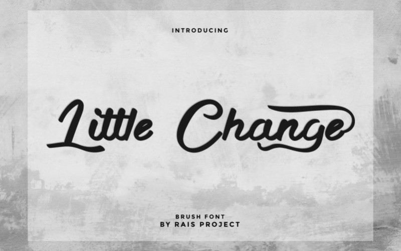 Little Change Script Font