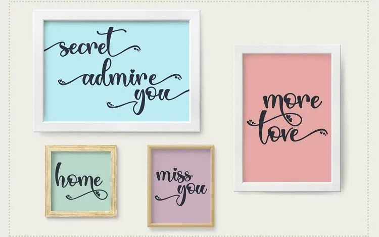 Love Sunday Calligraphy Font