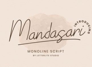 Mandasari Handwritten Font