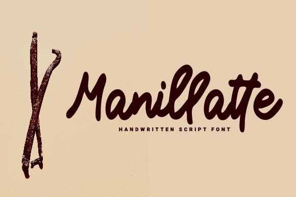 Manillatte Script Font