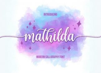 Mathilda Script Font