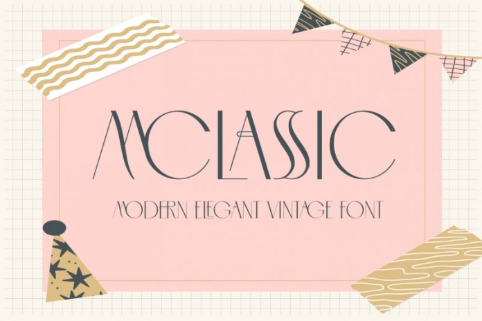 MCLASSIC Sans Serif Font