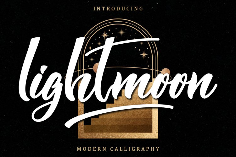 Lightmoon Script Font