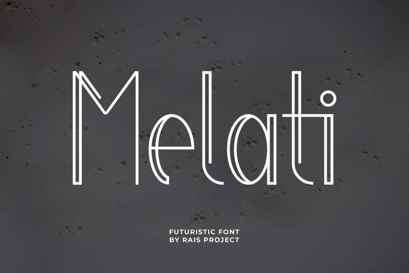 Melati Display Font