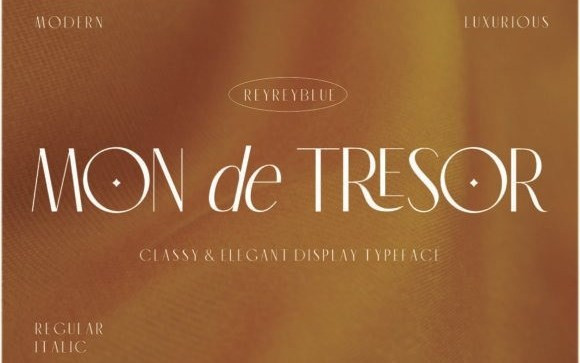 Mon de Tresor Sans Serif Font