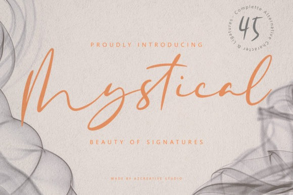 Mystical Script Font