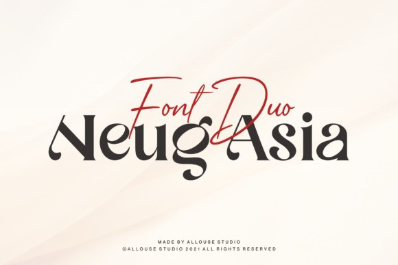 Neug Asia Serif Font