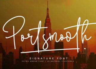 Portsmooth Handwritten Font
