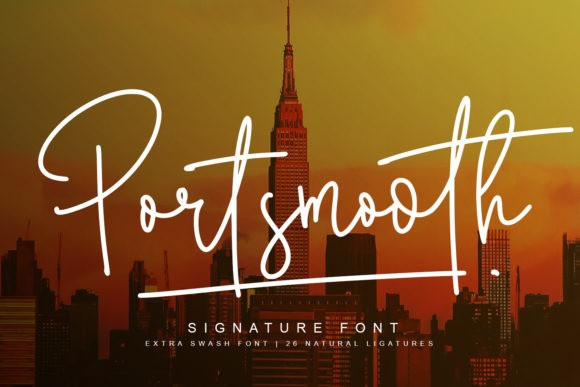 Portsmooth Handwritten Font