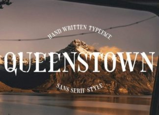 Queenstown Display Font