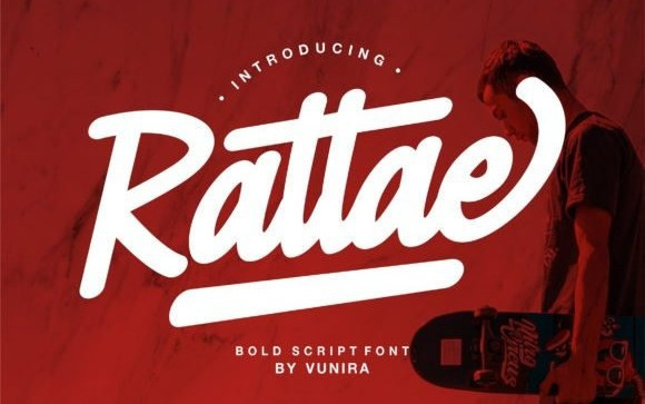 Rattae Handwritten Font