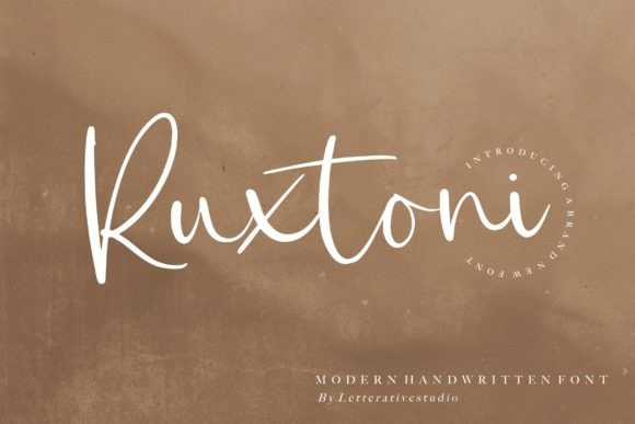 Ruxtoni Script Font