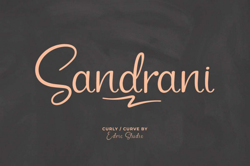 Sandrani Script Font