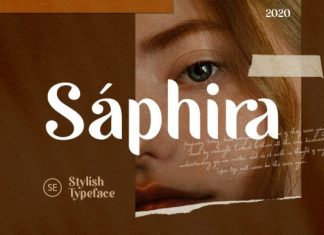 Saphira Sans Serif Font