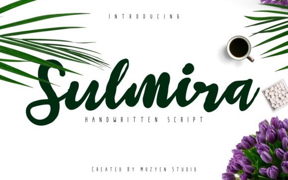 Sulmira Brush Font