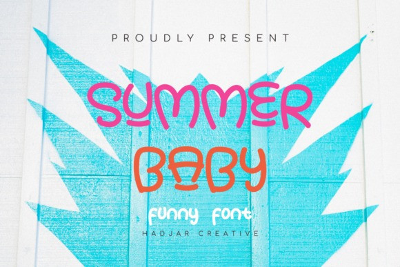 Summer Baby Display Font