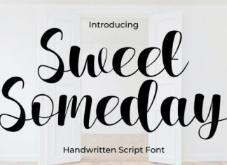 Sweet Someday Script Font