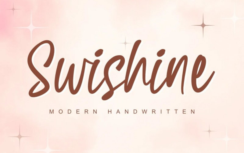 Swishine Handwritten Font