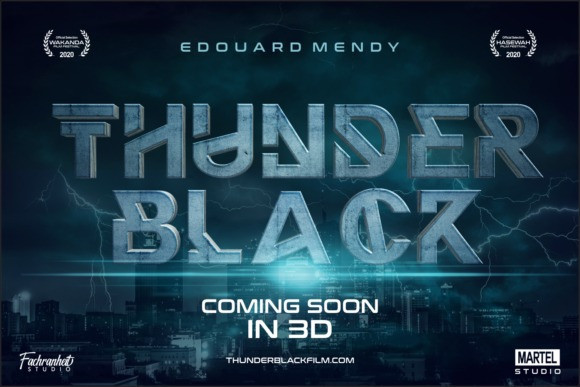 Thunder Black Display Font