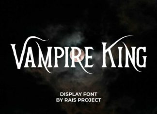 Vampire King Display Font