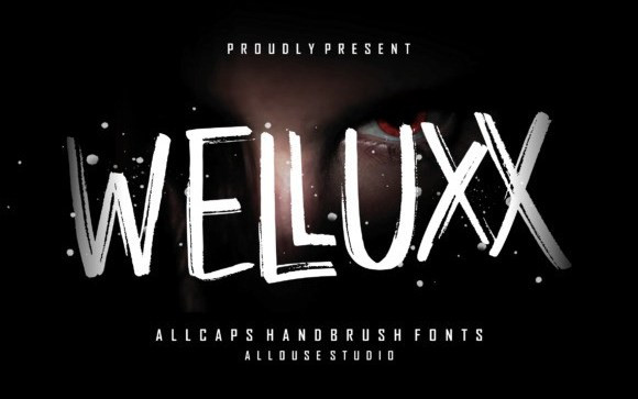 Welluxx Brush Font