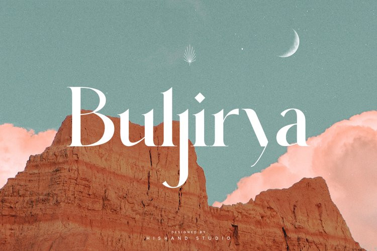 Buljirya Serif Font