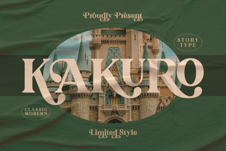 Kakuro Serif Font