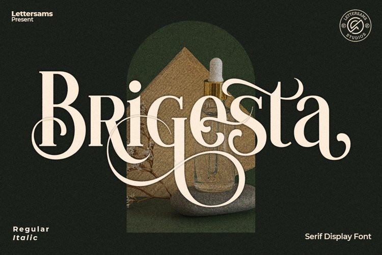 Brigesta Serif Font