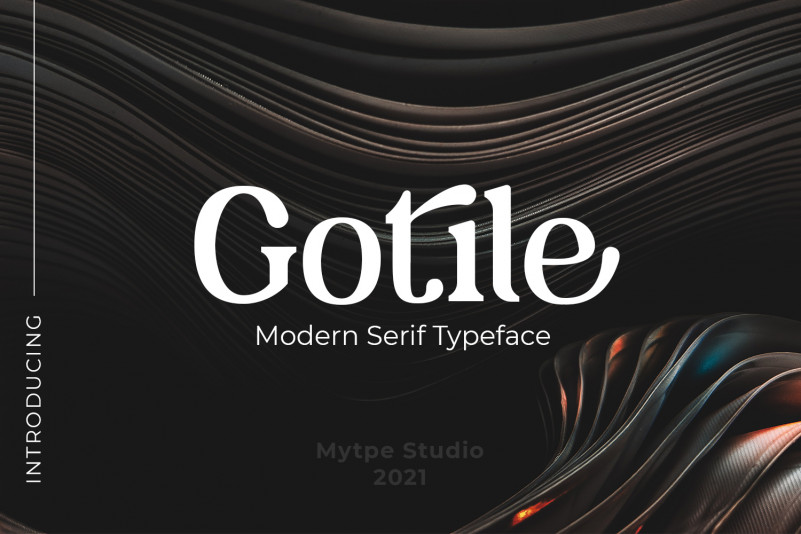 Gotile Serif Font