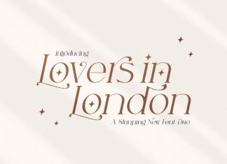 Lovers in London Font