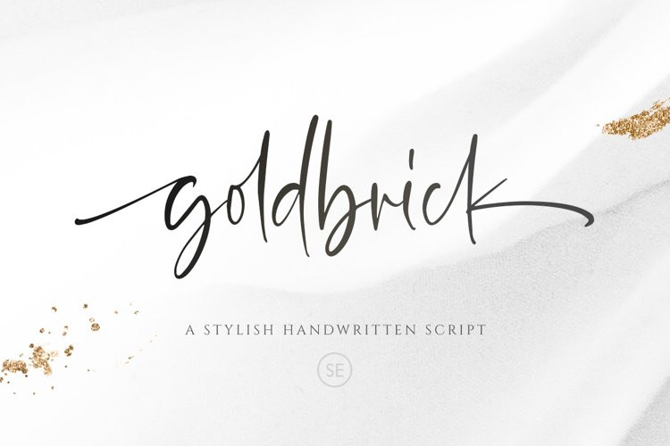 Goldbrick Script Font