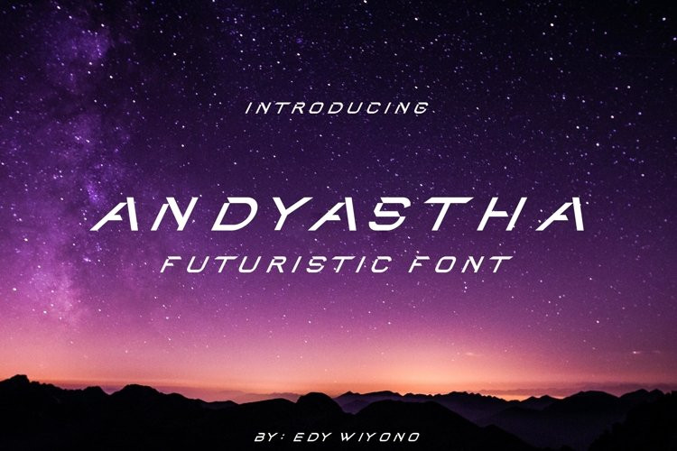 Andyasta Display Font