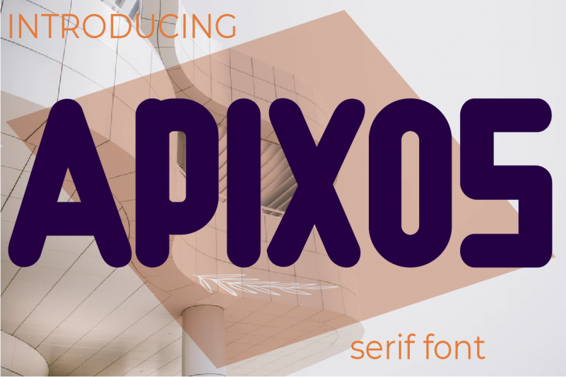 Apixos Display Font