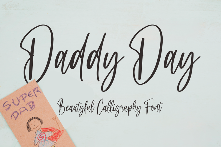 Daddy Day Handwritten Font