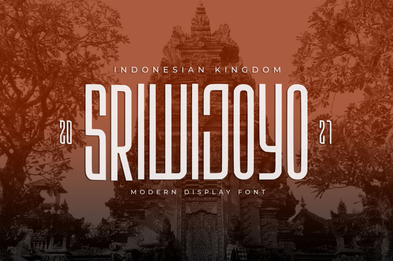 Sriwijoyo Display Font