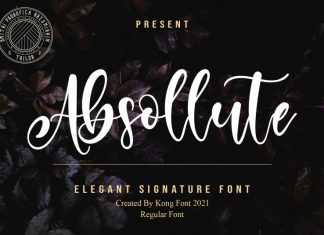 Absollute Script Font