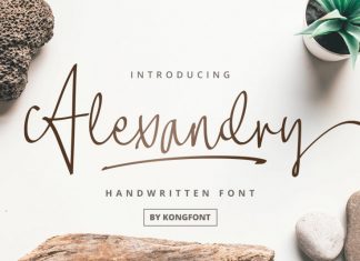 Alexandry Handwritten Font