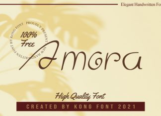 Amora Handwritten Font